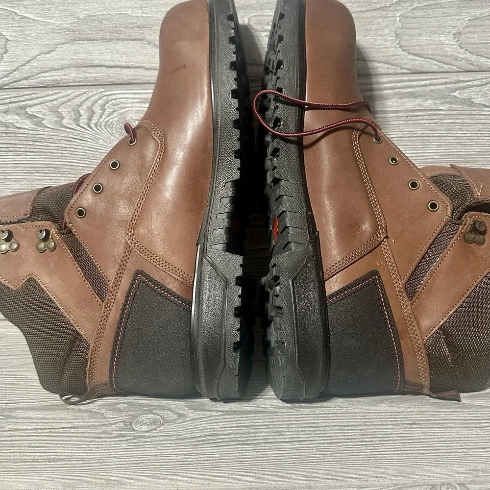 Red Wing 3572 BRNR XP Men's 6-inch Waterproof CSA Safety Toe Boot Sz 14 D READ*